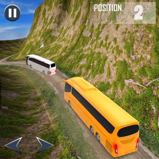 ikon Simulatr Balap Bus Pelatih Kota Game Mengemudi Bus