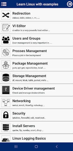 Learn Linux with Examples screenshot 3