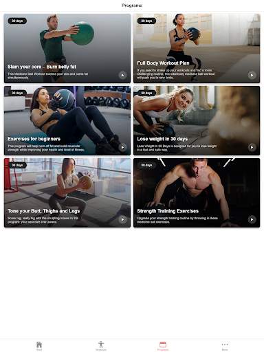 Medicine Ball Exercises screenshot 9