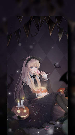 Gothic Girl Live Wallpaper & Launcher Themes screenshot 4