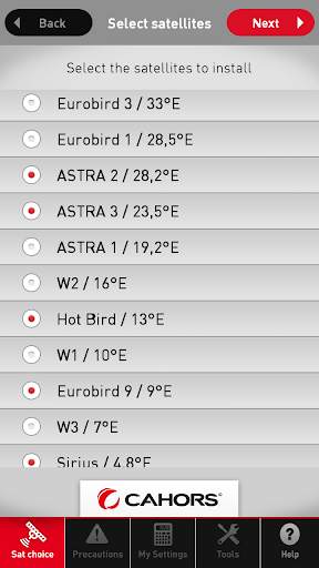 QuickSat screenshot 3