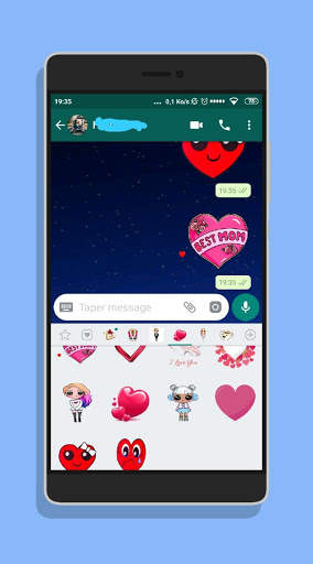WAStickerApp-boys and girls Stickers for Whatsapp screenshot 3