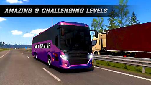 Coach bus simulation hill driving bus simulator 3d screenshot 3
