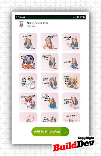 Kumpulan Stiker WA Keren 2021 WAStickerApps screenshot 3