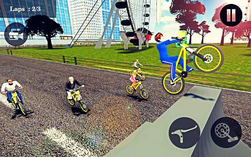 Real BMX Bicycle Racing & Extreme Quad Stunts screenshot 7