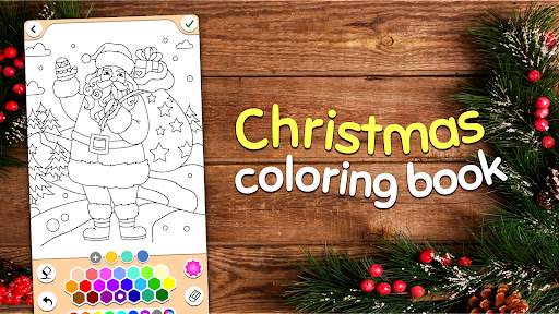 Christmas Coloring book screenshot 5