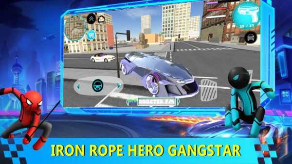 StickMan Game: Anger of Iron Rope Hero Gangastar screenshot 5