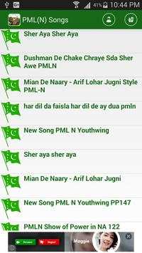 Latest PMLN Songs screenshot 4