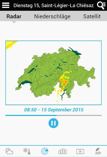 Wetter für die Schweiz screenshot 7