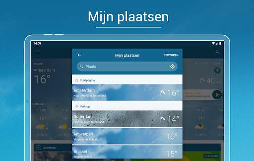 Weer & Radar - regenradar screenshot 10
