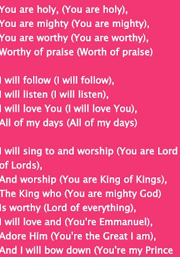 Songs Of Praise And Worship screenshot 6