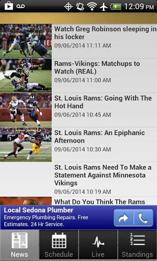 Los Angeles Football - Rams Edition screenshot 1