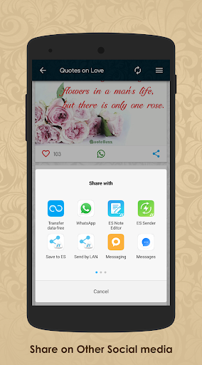 QuoteBuzz - Love Quotes, Life Quotes & Status screenshot 10
