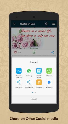 QuoteBuzz - Love Quotes, Life Quotes & Status screenshot 10