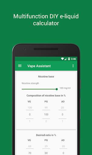 Vape Assistant screenshot 1