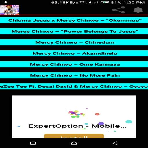 Mercy Chinwo Songs Offline screenshot 1