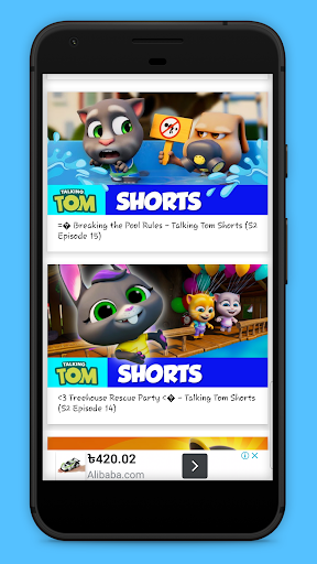 Cartoon Video - Talking Tom  Cartoon screenshot 4
