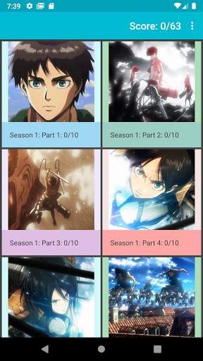 Attack on Titan Trivia screenshot 1