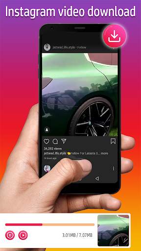 Inst Social Video Downloader - HD Video Status App screenshot 5