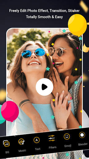 Birthday video maker with song : happy birthday screenshot 2