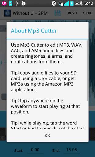 Mp3 Cutter Ringtone Maker screenshot 7