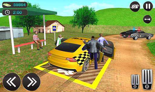 Taxi Driver Game - Offroad Taxi Driving Sim screenshot 4
