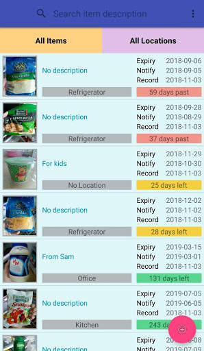VC Expiry Date Manager 1 تصوير الشاشة