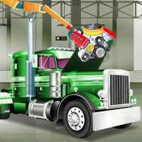 Truck Maker Factory: Build Car, Buses in Garage logo