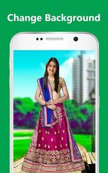 Net Lehenga Choli For Women Photo Montage screenshot 11