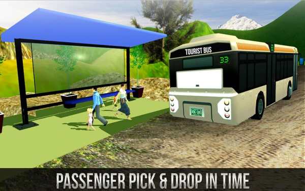 Off Road Bus Hill Climb Sim screenshot 9