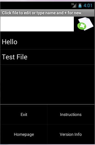 A Simple Notepad. screenshot 4