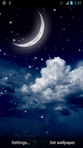 Moon Live Wallpaper screenshot 1