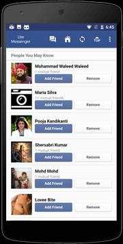Lite Messenger screenshot 2