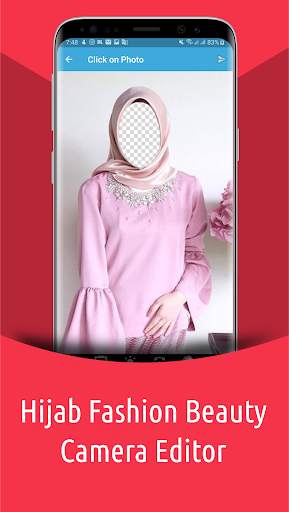 Hijab Fashion Beauty Camera Editor screenshot 4
