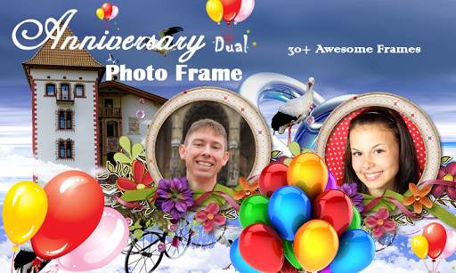 Anniversary Dual Photo Frame скриншот 4
