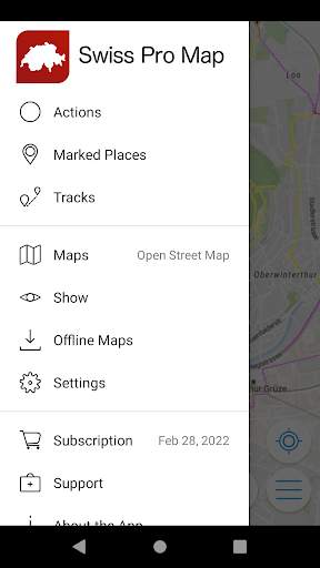 Swiss Pro Map 4 تصوير الشاشة