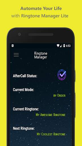 Ringtone Manager Lite screenshot 1