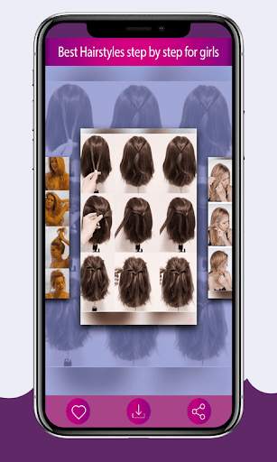 Girls Hairstyles Step by Step screenshot 6