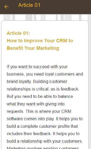 Customer Relationship Marketing 6 تصوير الشاشة