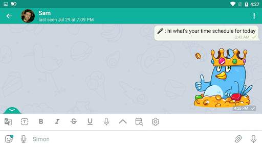 BoomChat Messenger(Telegram API   Proxy) screenshot 8