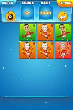 Bintang sepak bola 2048 screenshot 2