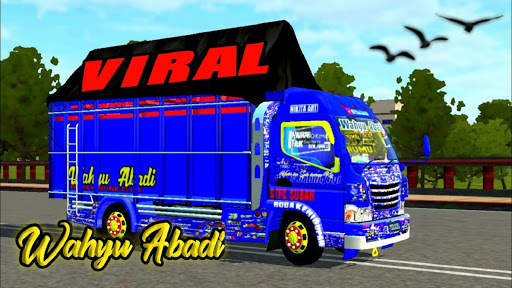 Livery Truck Wahyu Abadi Simulator Indonesia screenshot 2