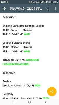 PlayWin 2  ODDS TIPS screenshot 6