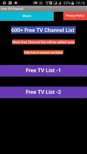Free IPTV Channel screenshot 1