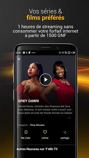 Yello TV Guinée Conakry screenshot 3