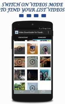 Video Downloader For Facebook screenshot 5