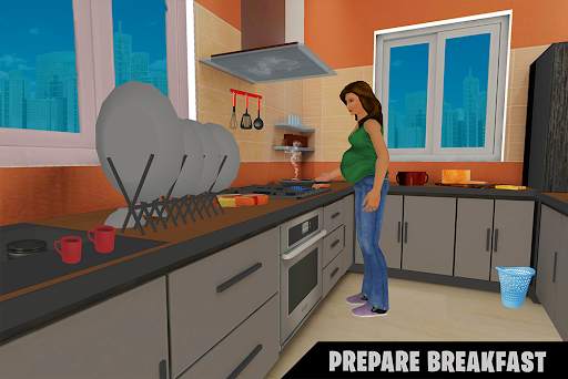 Happy virtual pregnant mom: Mother simulator games screenshot 5