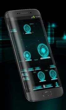 Hologram Poweramp Skin screenshot 3