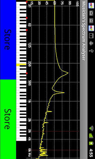 Musician's Spectrum Analyser screenshot 1
