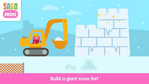 Sago Mini Snow Trucks screenshot 2